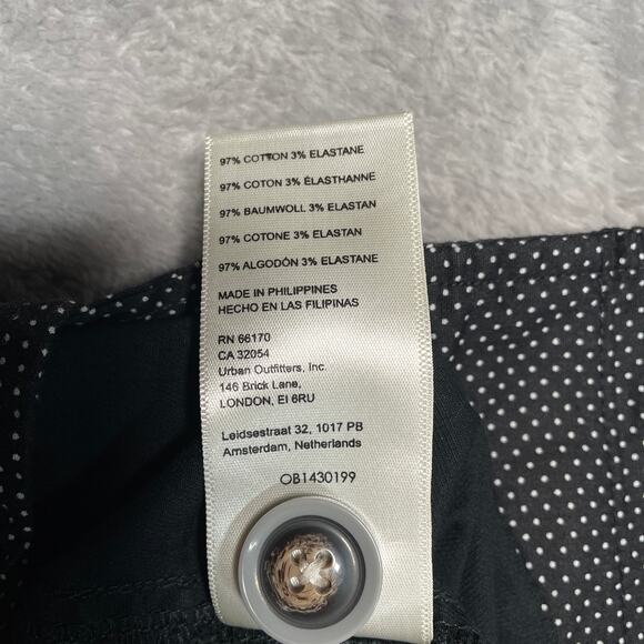 Maeve Pants Womens 14 Black High Rise Light Stretch Classic Retro Casual Capsule - Picture 4 of 9